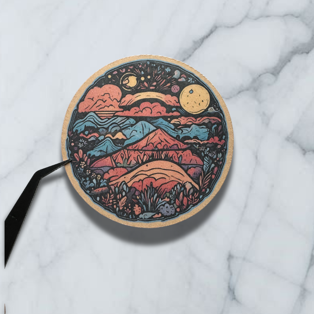 Sunset Nature Sticker